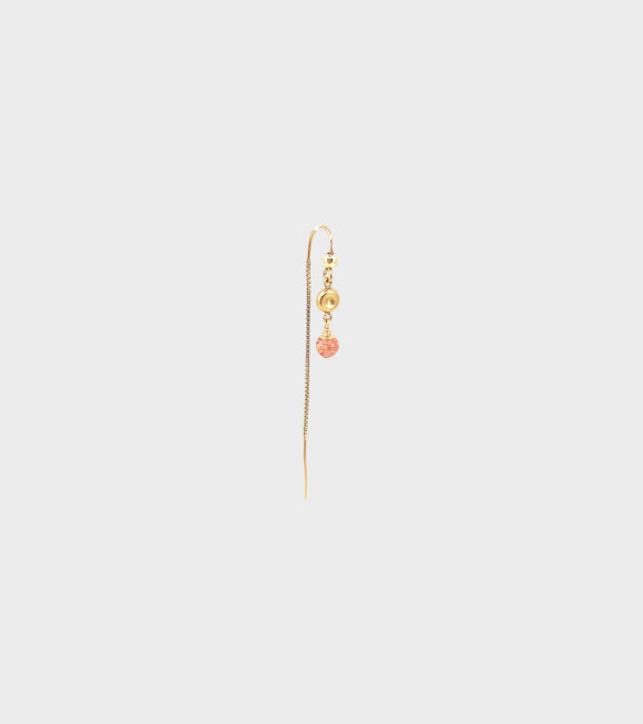 Leleah - Laika Sunstone Earring Rose Pink