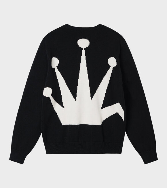 Stüssy - Bent Crown Sweater Black