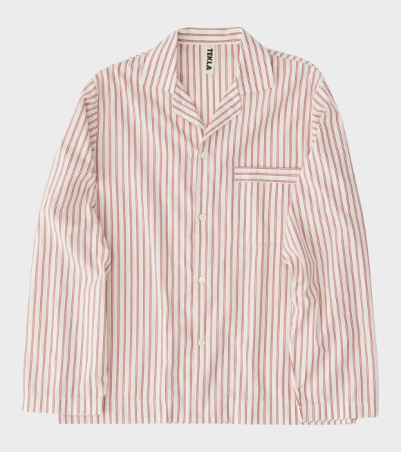 Tekla - Pyjamas Shirt Polka Stripes