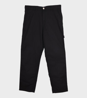 Worker Fit Trousers Black