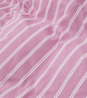 Percale Pillow 60x63 Mallow Pink Stripes