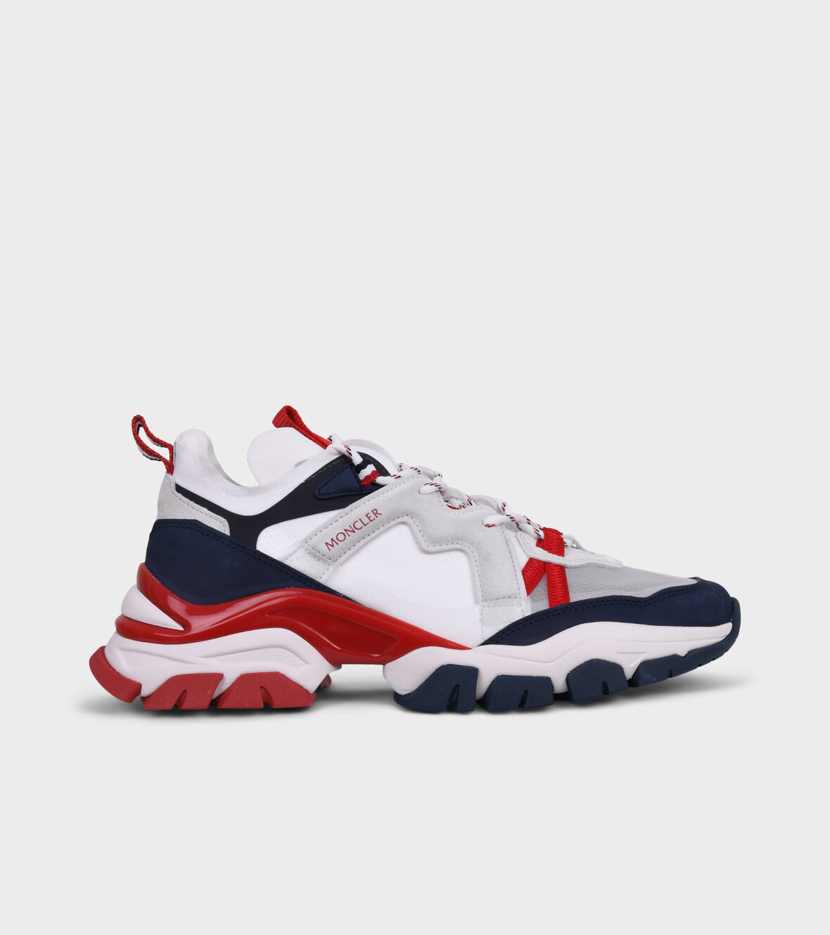 vinter Hula hop tiggeri dr. Adams - Moncler Leave No Trace Sneakers White/Red/Navy