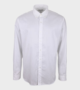 Classic Four Stitching Shirt White