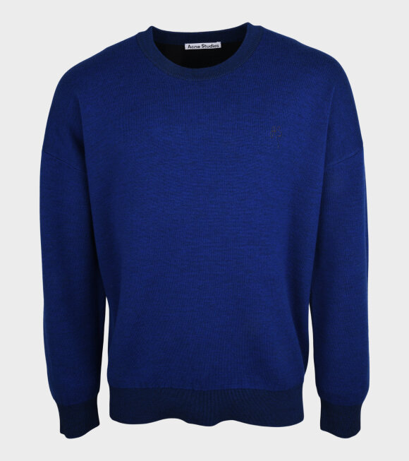 Acne Studios - Crew Neck Sweater Indigo Blue