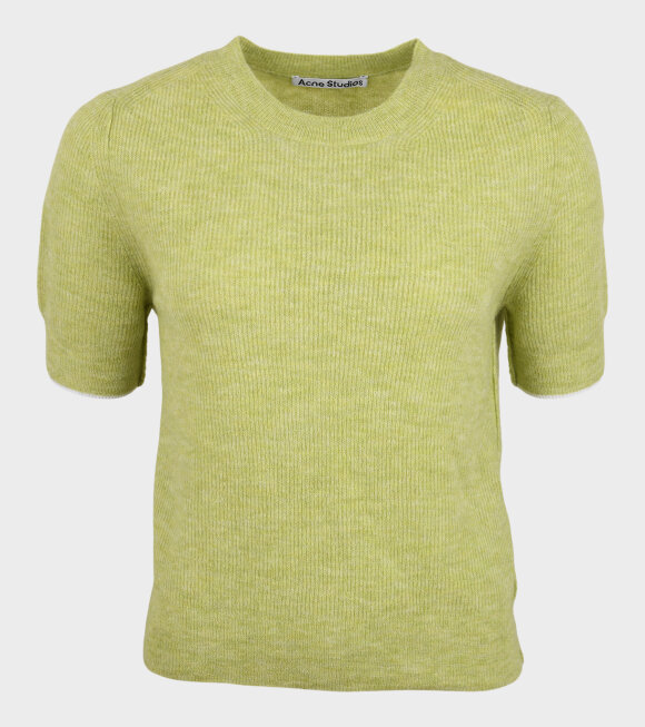 Acne Studios - Alpaca Blend T-shirt Apple Green