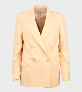 Tailored Suit Jacket Vanilla Yellow