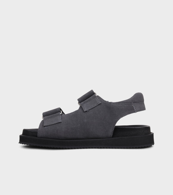 Angulus - Velcro Sandal Dark Grey