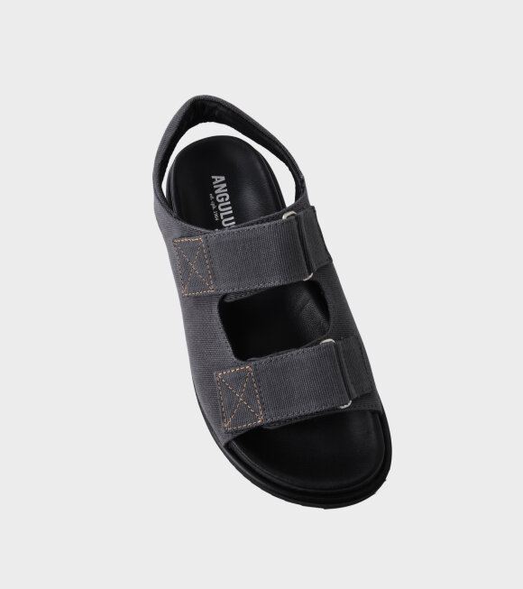 Angulus - Velcro Sandal Dark Grey