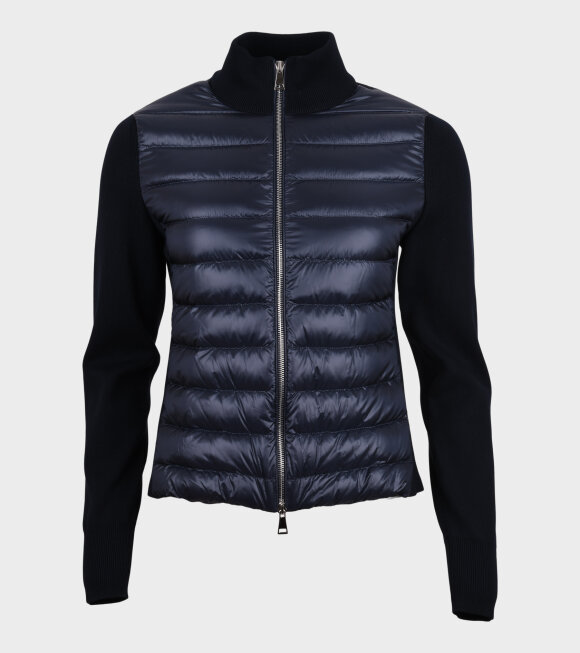 Moncler - Cardigan Tricot Navy