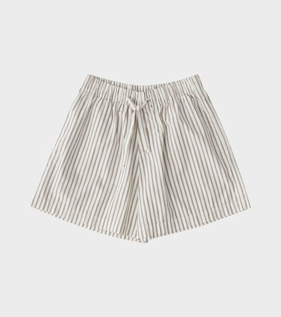Tekla - Pyjamas Shorts Hopper Stripes
