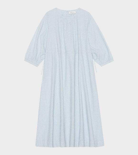 Skall Studio - Lucca Dress Stripe Light Blue/White