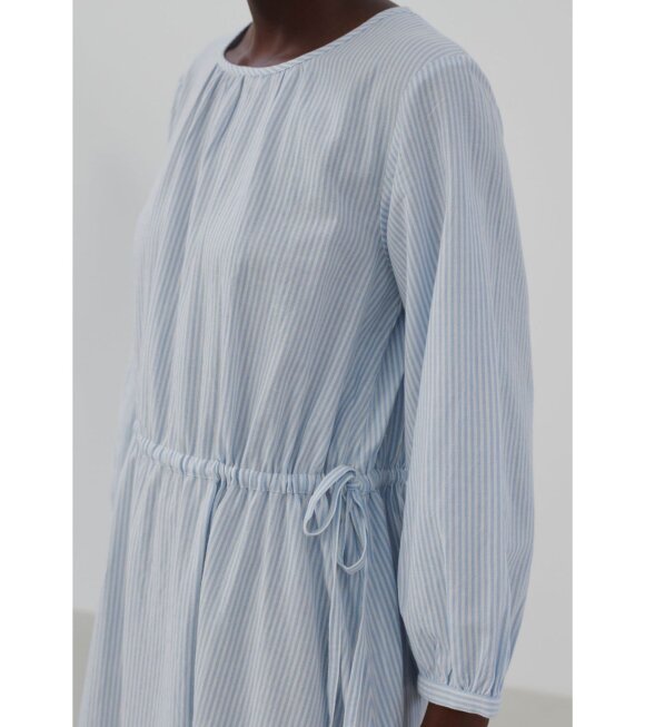 Skall Studio - Lucca Dress Stripe Light Blue/White
