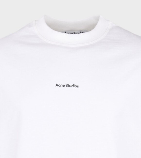Acne Studios - Logo T-shirt Optic White