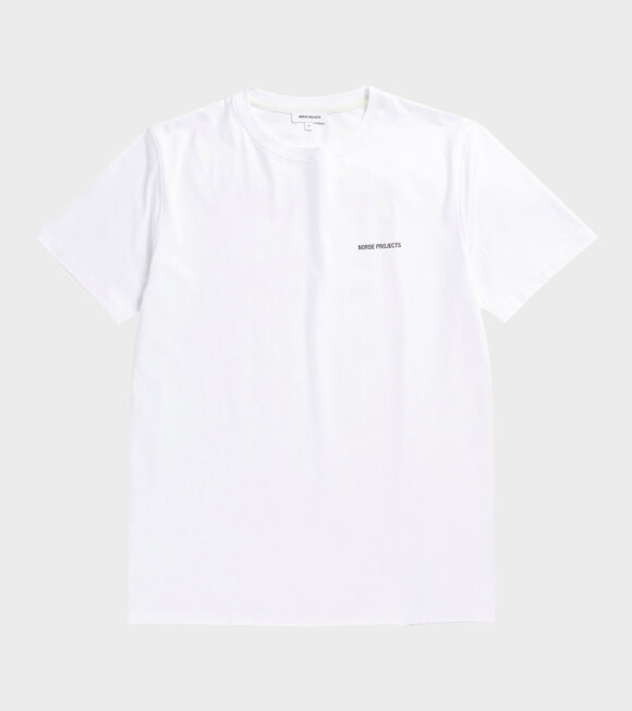 Norse Projects - Niels Standard Logo T-shirt White