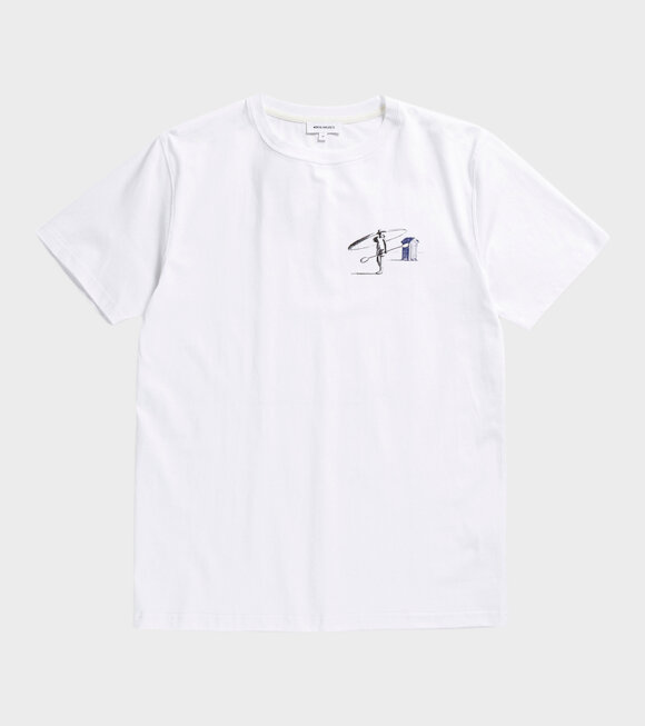 Norse Projects - Niels Norse X Daniel Frost Kayak T-shirt White