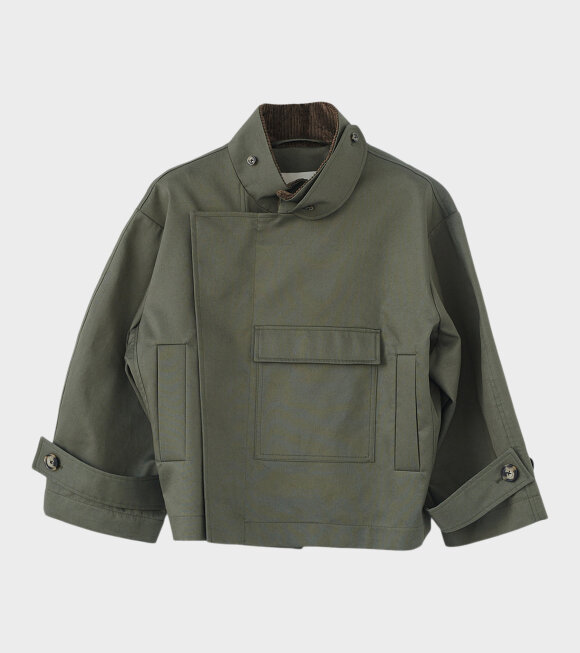 AF Agger - Water Resistant Jacket Army Green