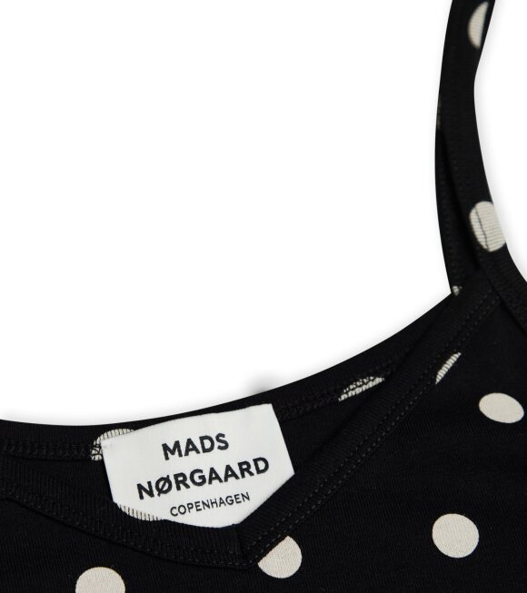 Mads Nørgaard  - Delkissa Dress Black/Off-White