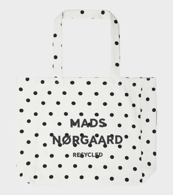 Mads Nørgaard  - Athene Bag Mini Dot White/Black