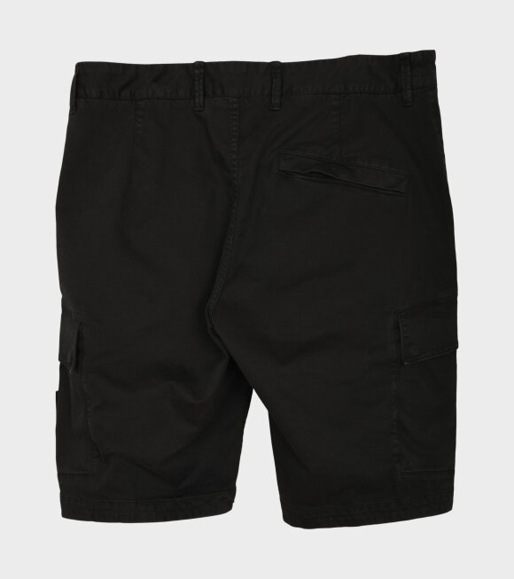 Stone Island - Bermuda Patch Shorts Black