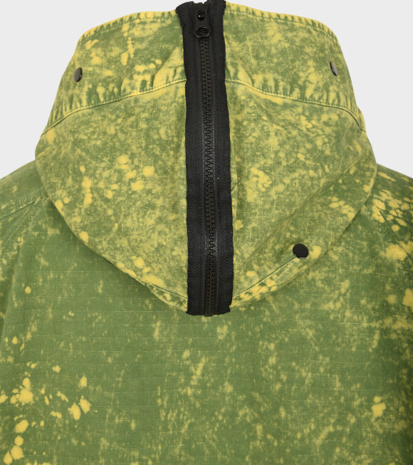 Stone Island - Cotton Ripstop Off-Dye OVD Jacket Green