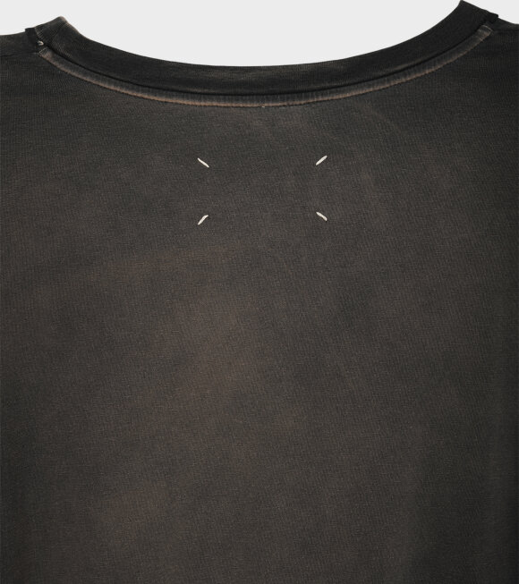 Maison Margiela - Logo T-shirt Washed Dark Grey