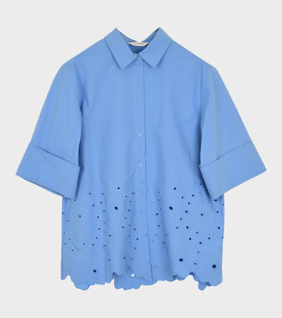Marimekko - Cyanthea Solid Shirt Blue