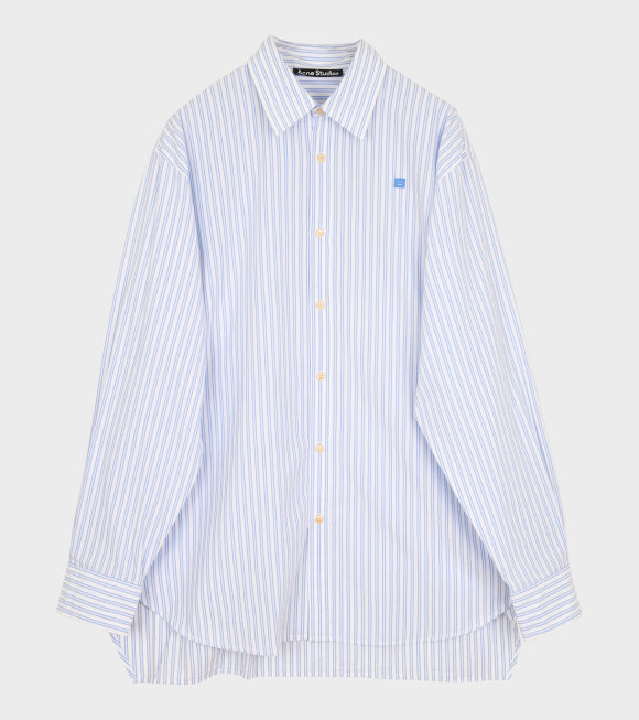 Acne Studios - L/S Striped Shirt Blue/White