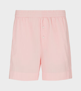Casual Shorts Seersucker Pink 