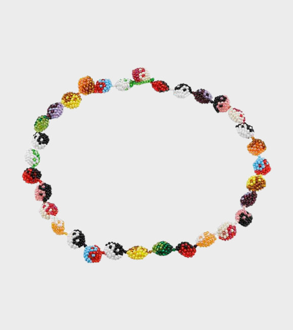 Pura Utz - Yin Yang Galore Necklace Multicolor