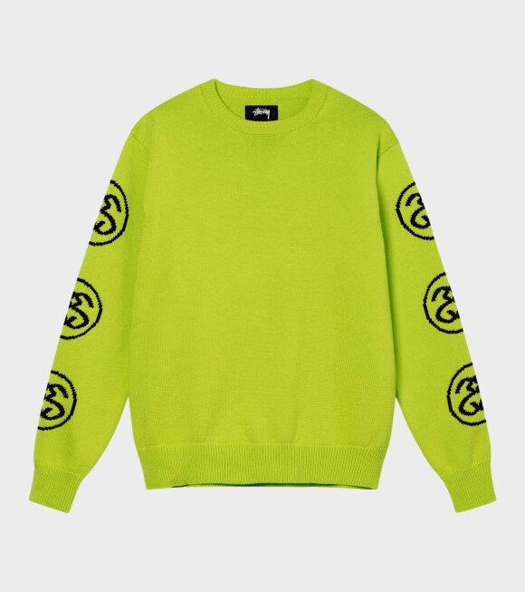 Stüssy - SS-Link Sweater Lime