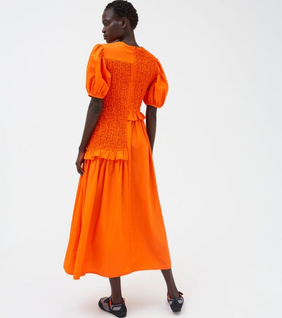 Cecilie Bahnsen - Camden Dress Vibrant Orange