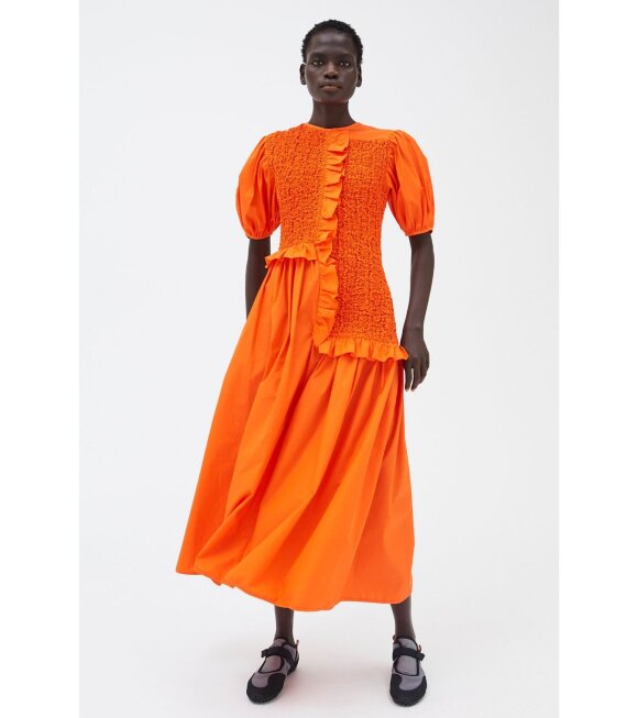 Cecilie Bahnsen - Camden Dress Vibrant Orange