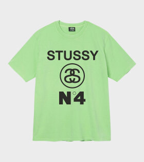 Stüssy No.4 Pigment Dyed T-shirt Green