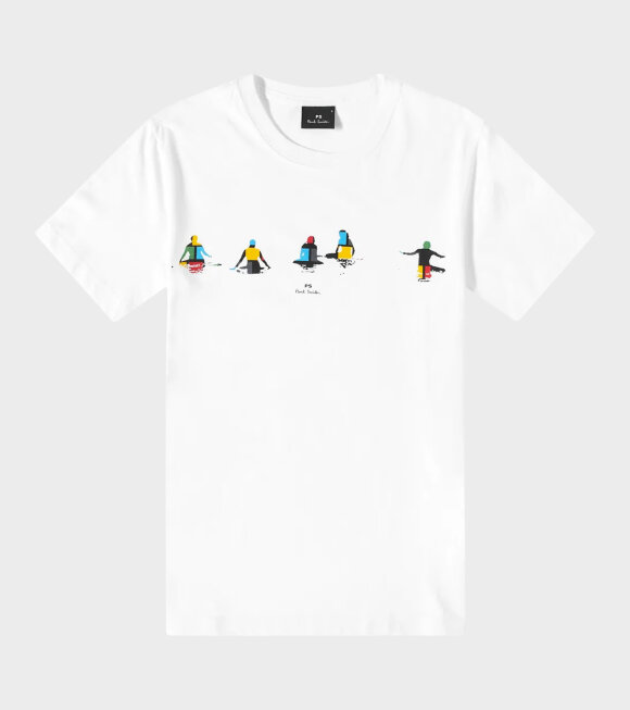 Paul Smith - Kayak Print T-shirt White