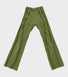 Alona Pants Mime Green Stripes