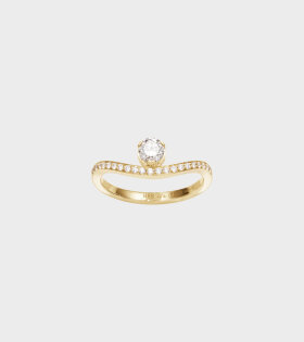 Grace Grand Diamond Ring Gold