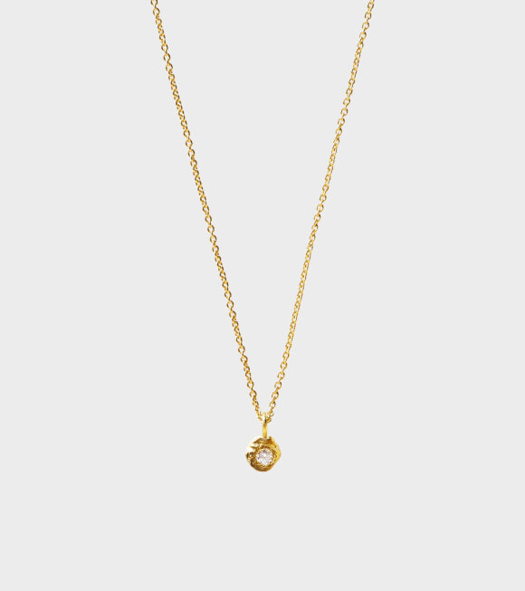 Elhanati - Iman 0.05ct Diamond Necklace Gold