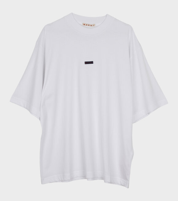 Marni - Boxy Logo T-shirt White 