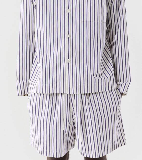 Tekla - Pyjamas Shorts Lido Stripes 