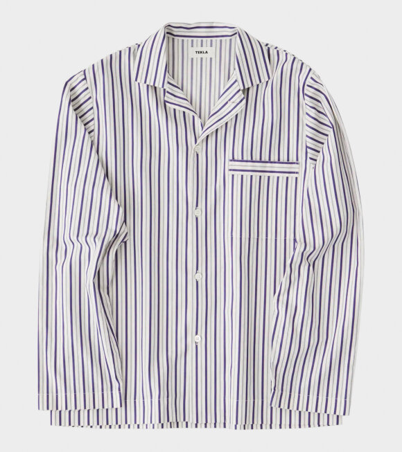Tekla - Pyjamas Shirt Lido Stripes