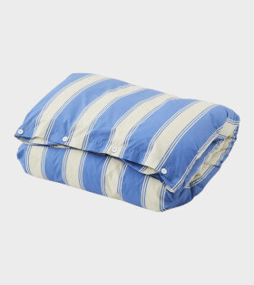 Percale Duvet 140x200 Blue Mattress Stripes