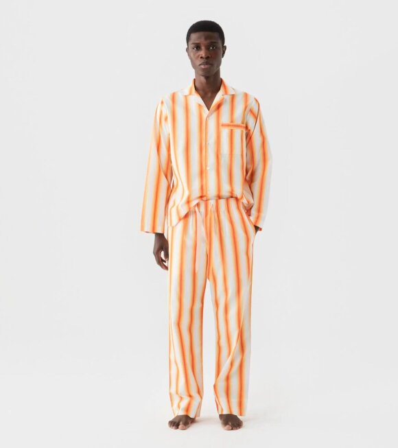 Tekla - Pyjamas Shirt Orange Marquee