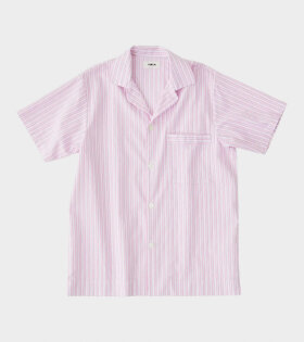 Pyjamas S/S Shirt Capri Stripes