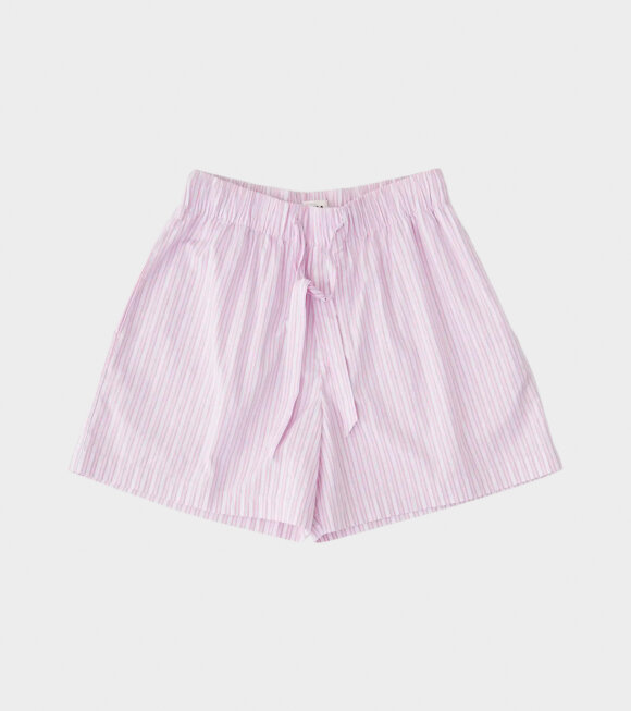 Tekla - Pyjamas Shorts Capri Stripes