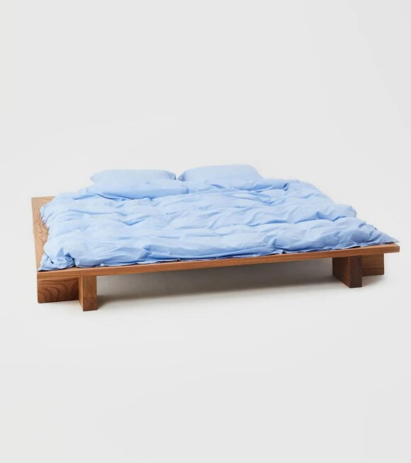Tekla - Percale Pillow 60x63 Island Blue