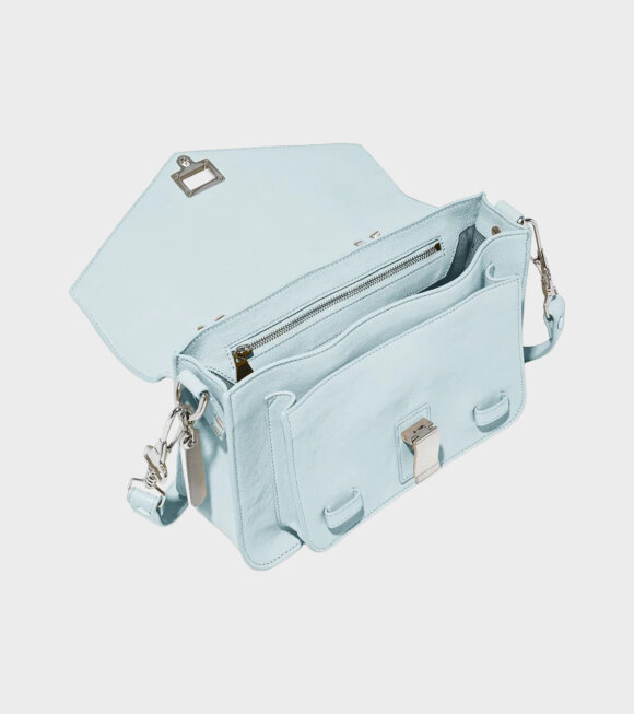 Proenza Schouler - PS1 Tiny Lux Leather Bag Baby Blue