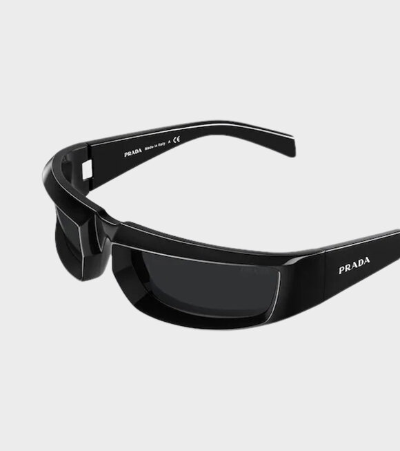PRADA eyewear - M 0PR25YS Runway Sunglasses Black/Slate Grey