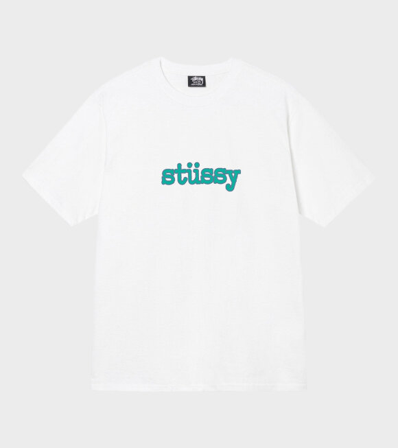 Stüssy - Typewriter T-shirt White