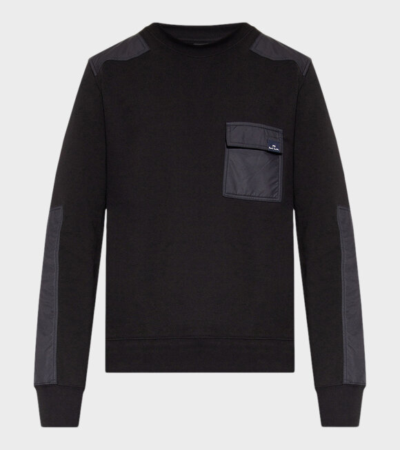 Paul Smith - Contrast Panel Sweatshirt Black