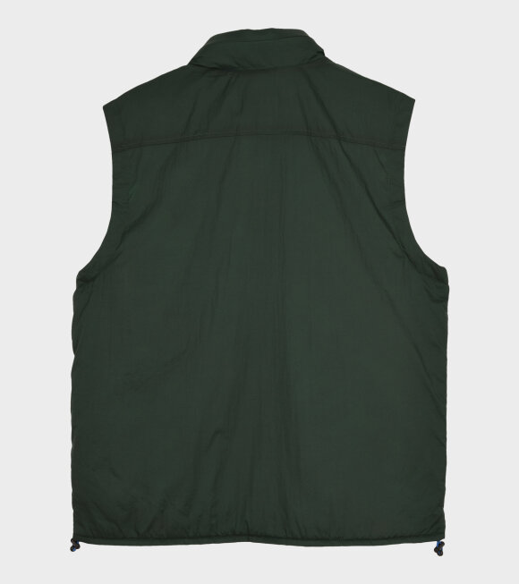 Paul Smith - Mixed Media Gilet Vest Forest Green